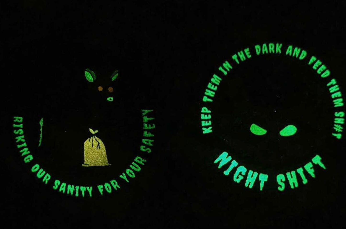 “Night Shift” Glow-in-the-dark Coin